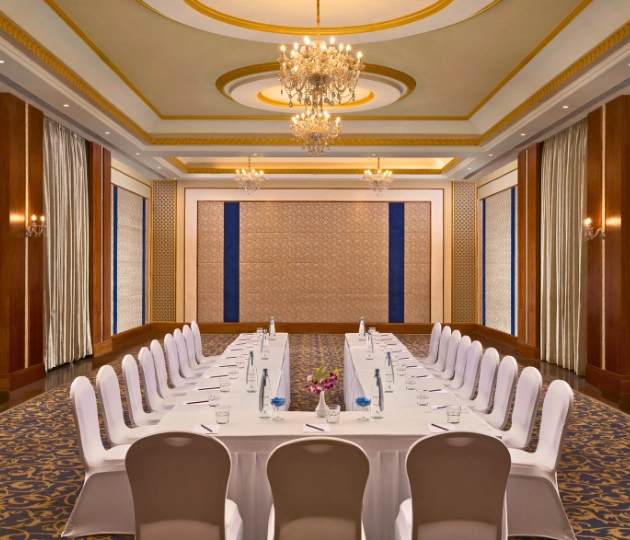Meeting setting at Mandovi ballroom, Divar Island