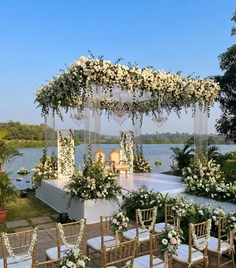Soirée Grande luxury wedding buyout package at Devaaya island resort Goa